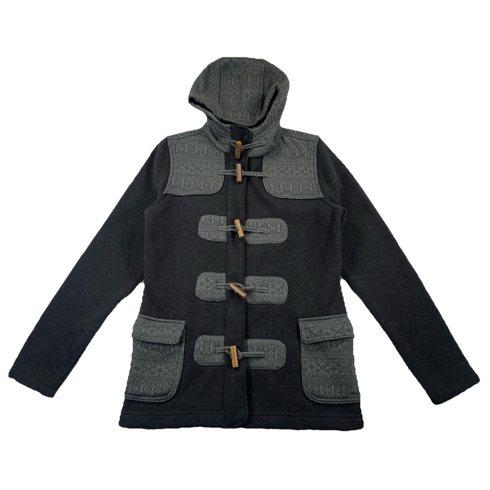 Patagonia Women's Small Better Sweater Icelandic Coat Toggles Forge Gray